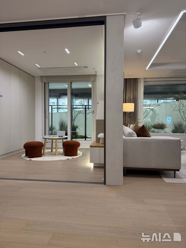 [서울=뉴시스] 래미안 엘라비네 적용 예정인 '넥스트 마루'.