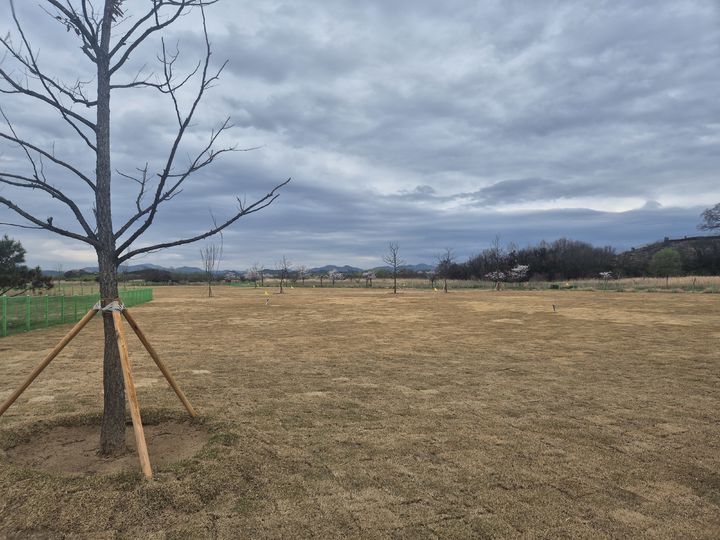 [창원=뉴시스] 강경국 기자 = 경남 창원시 대산 파크골프장 교육장. (사진=창원시청 제공). 2026.04.09. photo@newsis.com *재판매 및 DB 금지