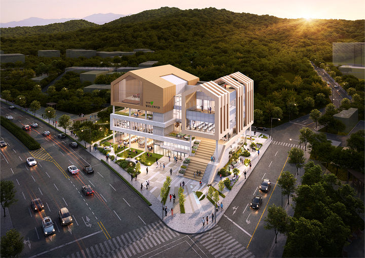 별내노인복지관 조감도. (사진=남양주시 제공) photo@newsis.com *재판매 및 DB 금지