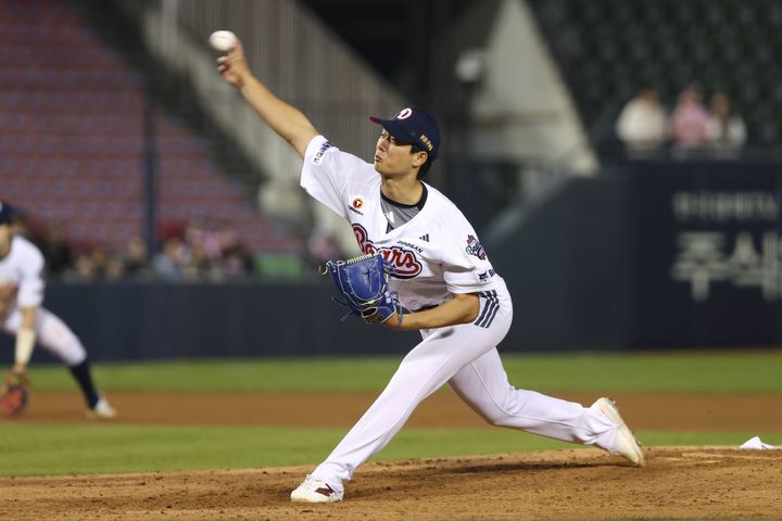 [서울=뉴시스] 프로야구 두산 베어스 투수 최민석. (사진=두산 제공). 2026.04.08. *재판매 및 DB 금지