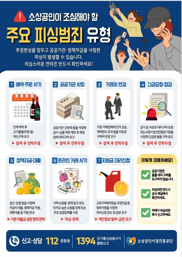 [서울=뉴시스]소진공, 추경 앞두고 소상공인 상대 피싱범죄 예방 총력.(사진=소상공인시장진흥공단 제공) 2026.04.10. photo@newsis.com *재판매 및 DB 금지
