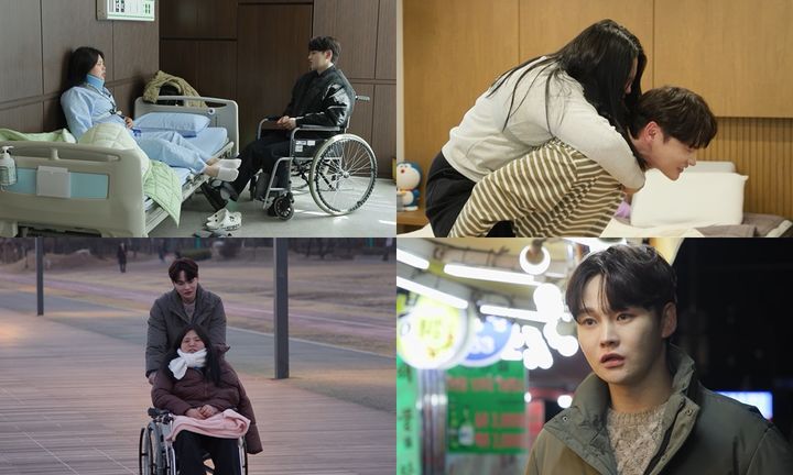 [서울=뉴시스] 가수 박서진이 교통사고를 당한 동생 효정을 간병한다. (사진=KBS) 2026.04.10. photo@newsis.com *재판매 및 DB 금지