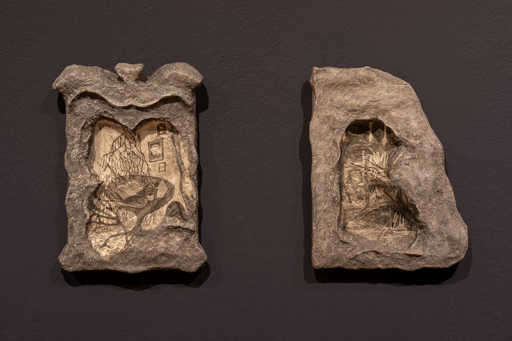 임선구, 모래다락 3-12, 2025-2026, 제작종이, 흑연 및 혼합재료, 가변크기, 코리아나미술관 제작 지원(2026 작 ‘5-12’) *재판매 및 DB 금지