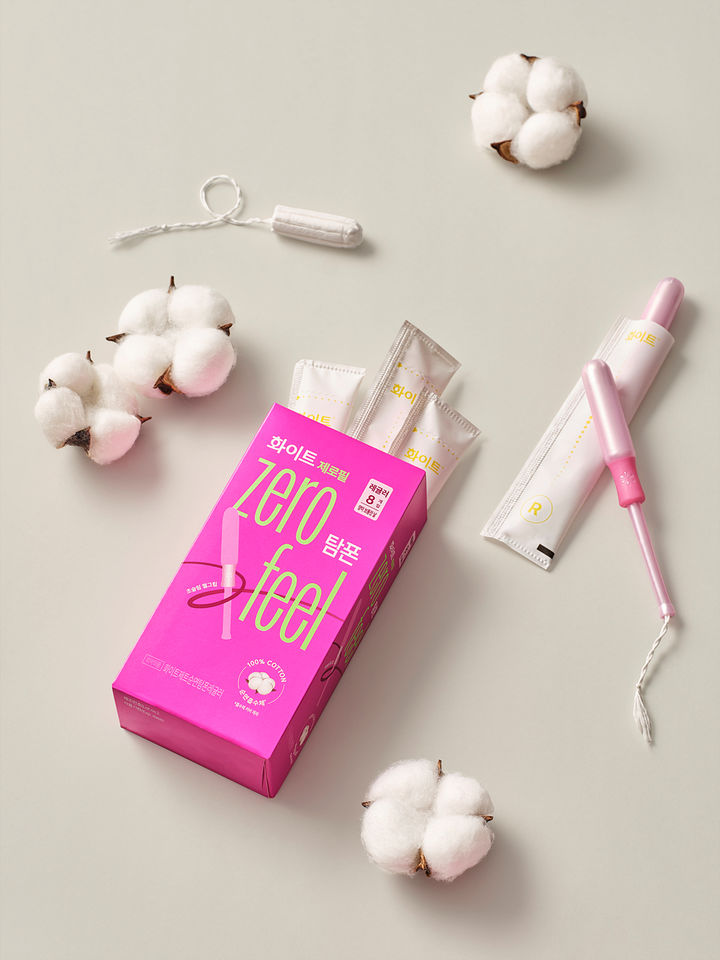 [서울=뉴시스]유한킴벌리 화이트 제로필.(사진=유한킴벌리 제공) 2026.04.10. photo@newsis.com *재판매 및 DB 금지