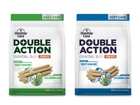 [서울=뉴시스] 원데이케어 더블액션 덴탈 케어 데일리&소프트(사진=원데이케어) *재판매 및 DB 금지