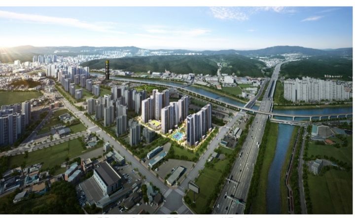 [용인=뉴시스] 조감도(사진=동문건설 제공) 2026.04.10.photo@newsis.com *재판매 및 DB 금지