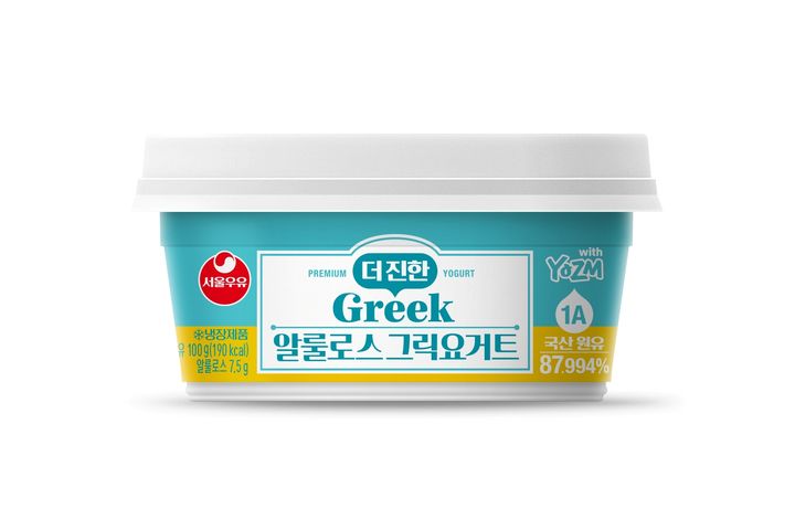 서울우유협동조합, '더 진한 알룰로스 그릭요거트'. (사진=서울우유협동조합 제공) *재판매 및 DB 금지