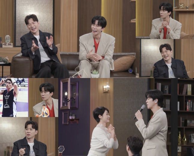 [서울=뉴시스] 오는 11일 방송되는 MBN 프로그램 '김주하의 데이앤나잇' 20회에는 뮤지컬 '스윙 데이즈_암호명 A'에 출연하는 정상훈과 신성록이 게스트로 나선다. (사진=MBN) 2026.04.10. photo@newsis.com *재판매 및 DB 금지