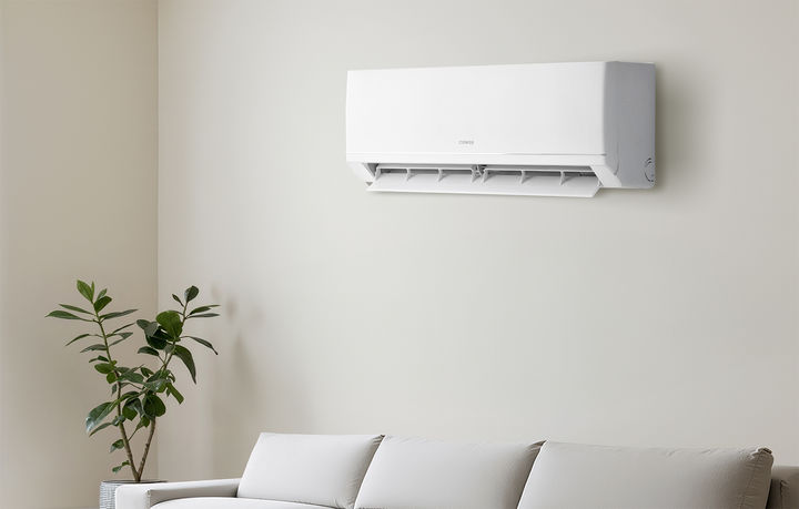 [서울=뉴시스]코웨이 벽걸이 에어컨 10평형 인테리어컷.(사진=코웨이 제공) 2026.04.10. photo@newsis.com *재판매 및 DB 금지