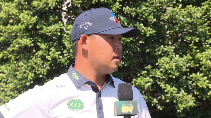 [서울=뉴시스] 미국프로골프(PGA) 투어의 김시우. (사진=마스터스 미디어 허브 영상 캡처) 2026.04.11. photo@newsis.com *재판매 및 DB 금지