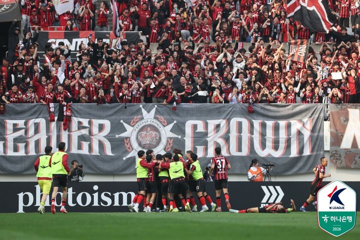 [서울=뉴시스]K리그1 서울, 전북에 극적 승리. (사진=한국프로축구연맹 제공)