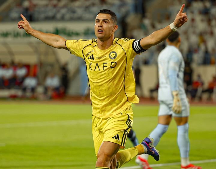 [서울=뉴시스] 사우디아라비아 알 나스르의 크리스티아누 호날두. (사진=알 나스르 SNS 캡처) 2026.04.12. photo@newsis.com *재판매 및 DB 금지