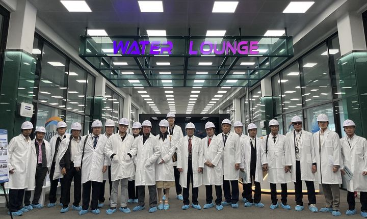 [대전=뉴시스]호찌민 켄동 정수장 운영사 관계자들이 경기 화성 AI정수장을 둘러보고 있다. 2026. 04. 12 photo@newsis.com *재판매 및 DB 금지