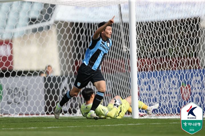 [서울=뉴시스] 프로축구 K리그2 천안시티의 이준호. (사진=한국프로축구연맹 제공) 2026.04.12. photo@newsis.com *재판매 및 DB 금지