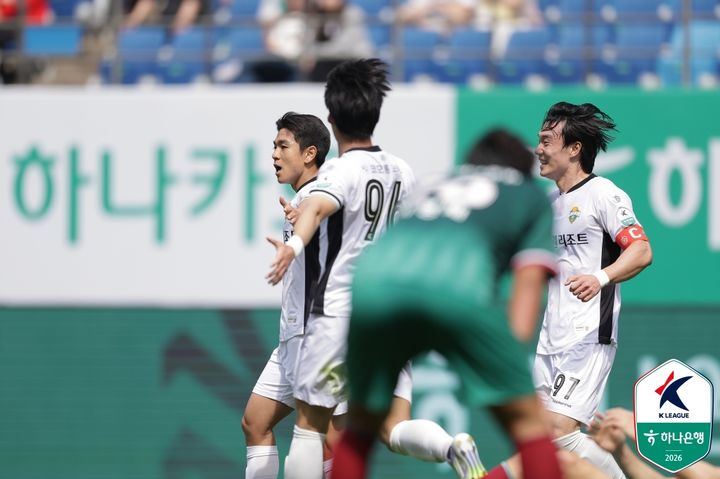 [서울=뉴시스] 프로축구 강원FC의 김대원. (사진=한국프로축구연맹 제공) 2026.04.12. photo@newsis.com *재판매 및 DB 금지