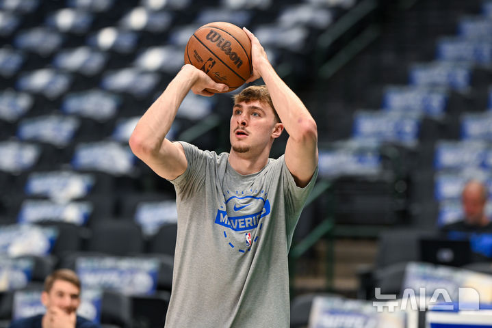 [댈러스=AP/뉴시스] 미국프로농구(NBA) 댈러스 매버릭스의 쿠퍼 플래그. 2026.04.12.