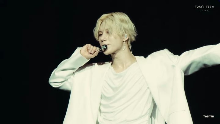 [서울=뉴시스] 태민. (사진 = 코첼라 유튜브 채널 캡처) 2026.04.13 photo@newsis.com *재판매 및 DB 금지