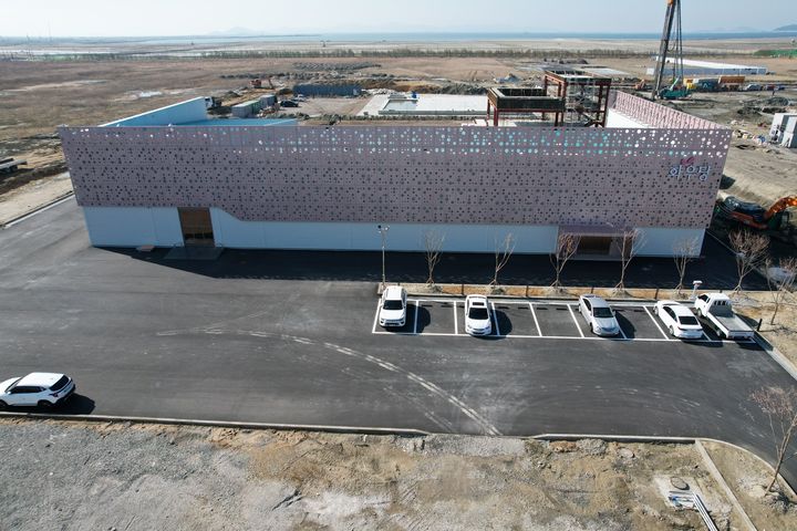 새만금 수신식품단지 1호 공장 '화우당'(사진=군산시 제공) *재판매 및 DB 금지