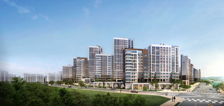 [서울=뉴시스] 평택 고덕 우미린 프레스티지 투시도. (출처=우미건설). 2026.04.13. photo@newsis.com *재판매 및 DB 금지