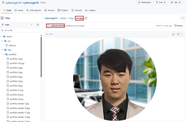 [서울=뉴시스] 취업 지원서에 사용된 북한 IT 근로자 활동과 관련된 합성 신원 정보 중 한 장의 사진. (사진=그룹아이비 제공) 2026.04.13. photo@newsis.com *재판매 및 DB 금지
