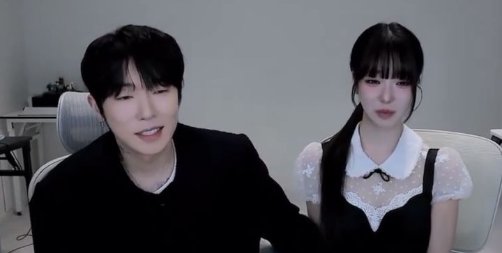 [서울=뉴시스] 케이, 과즙세연. (사진 = 숲 캡처) 2026.04.13 photo@newsis.com *재판매 및 DB 금지