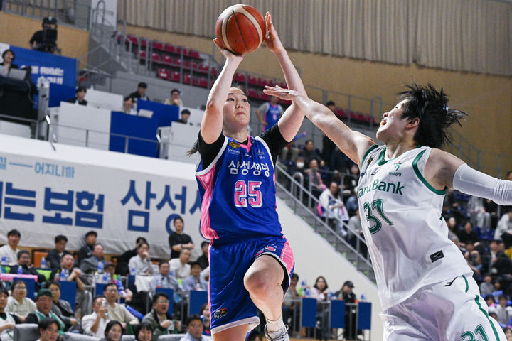 [서울=뉴시스] 여자프로농구 용인 삼성생명의 배혜윤. (사진=WKBL 제공) 2026.04.13. photo@newsis.com *재판매 및 DB 금지