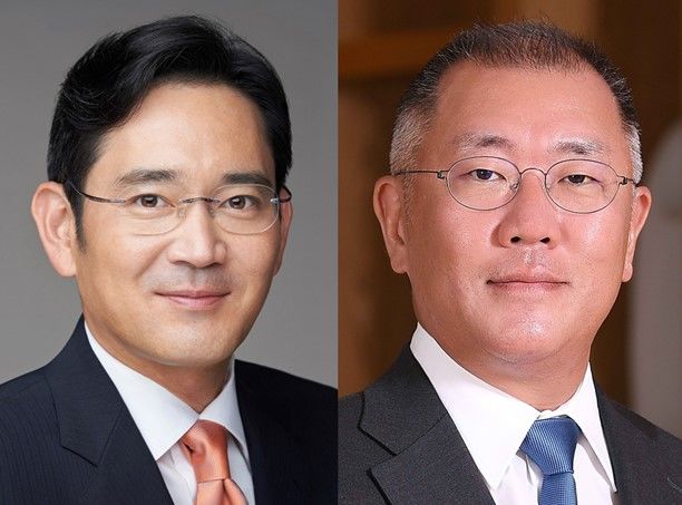 [서울=뉴시스] 아시아 부호 가문 순위에서 삼성가와 현대가가 각각 3위와 16위에 올랐다. (사진=각 사 제공)