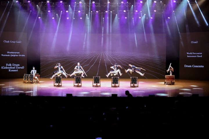 [산청=뉴시스] 산청군 타악그룹 고리 (사진=산청군 제공) 2026. 04. 14. photo@newsis.com *재판매 및 DB 금지