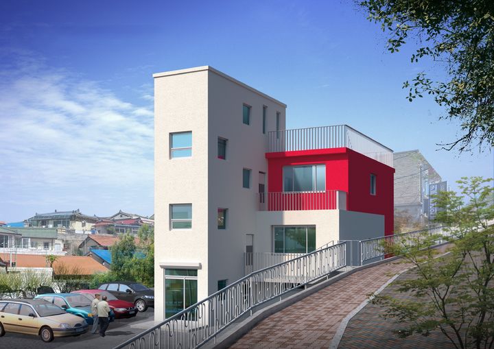 [속초=뉴시스] 속초시 금호동 경로당 그린리모델링 투시도.(사진=속초시 제공)photo@newsis.com *재판매 및 DB 금지