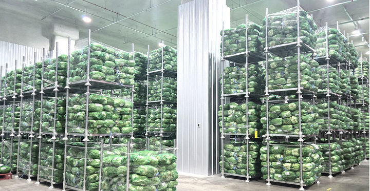 [나주=뉴시스] 한국농수산식품유통공사(aT)가 운영하는 정부 비축농산물 보관 민간창고 모습. (사진=aT제공) photo@newsis.com *재판매 및 DB 금지