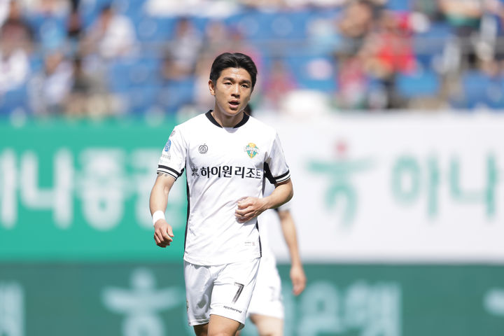 [서울=뉴시스] 프로축구 K리그1 강원FC의 김대원. (사진=한국프로축구연맹 제공) *재판매 및 DB 금지