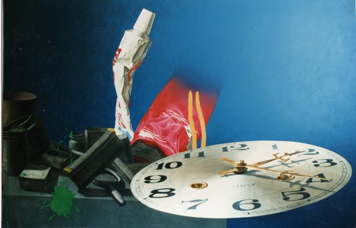 이석주, 〈일상〉, 1988, 캔버스에 유채, 182×227cm, 서울시립미술관 소장 *재판매 및 DB 금지