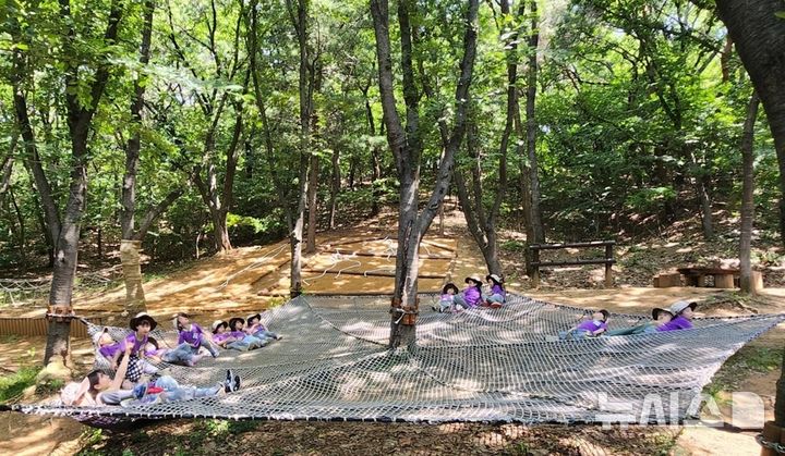 [의정부=뉴시스]경기 의정부시 유아숲체험원.(사진=의정부시 제공)photo@newsis.com