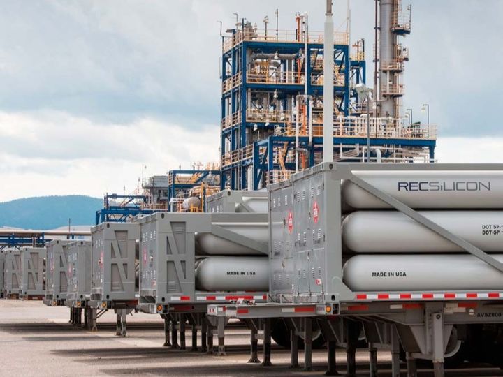 [서울=뉴시스] REC 실리콘 공장 모습. (사진=REC 실리콘 홈페이지 갈무리) 2026.04.14 photo@newsis.com *재판매 및 DB 금지