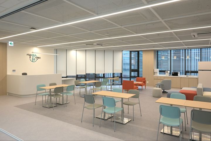 [서울=뉴시스] 서울청년센터 중구 오픈 라운지. (사진=중구 제공) 2026.04.14. *재판매 및 DB 금지