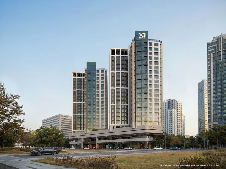 [서울=뉴시스] 공덕역자이르네 투시도 *재판매 및 DB 금지