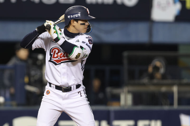 [서울=뉴시스] 프로야구 두산 베어스의 박찬호. (사진 = 두산 베어스 제공) *재판매 및 DB 금지