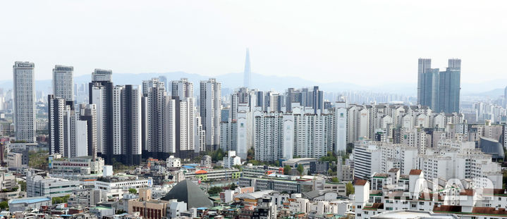 서울 아파트 단지 전경