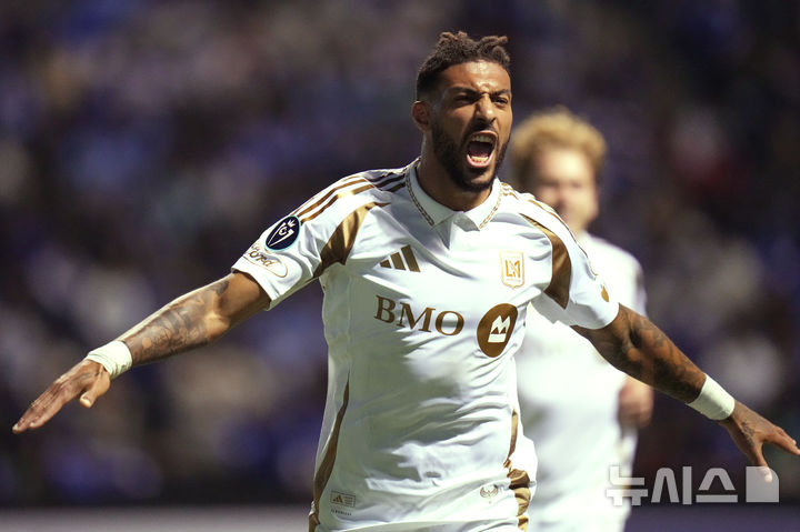 [푸에블라=AP/뉴시스] 미국 프로축구 메이저리그사커(MLS) 로스앤젤레스FC(LAFC)의 데니스 부앙가. 2026.04.14.