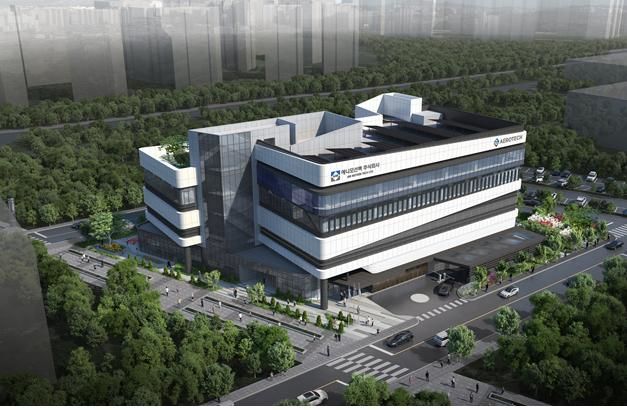 애니모션텍 인천 송도 신사옥 조감도. (사진=인천경제청 제공) 2026.04.15. photo@newsis.com *재판매 및 DB 금지