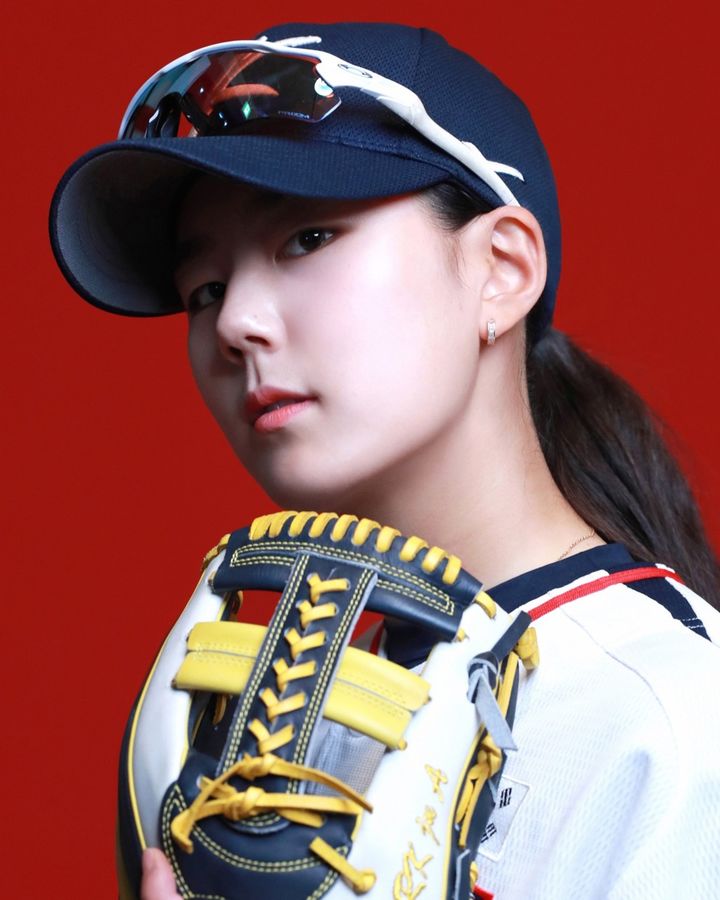 [서울=뉴시스] 여자 야구 국가대표 박주아. (사진=두산 제공) 2026.0415. *재판매 및 DB 금지