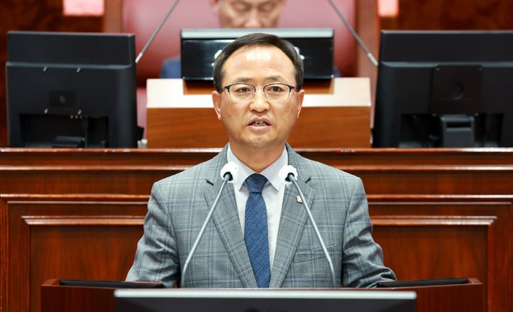 5분 발언하는 권오규 제천시의원 *재판매 및 DB 금지