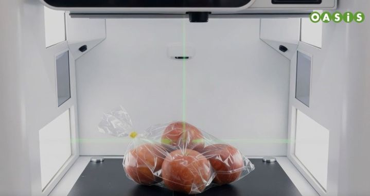 '결제속도 UP' 오아시스마켓, AI 무인계산기 '루트 미니' 첫 상용화 - 뉴스 썸네일 이미지