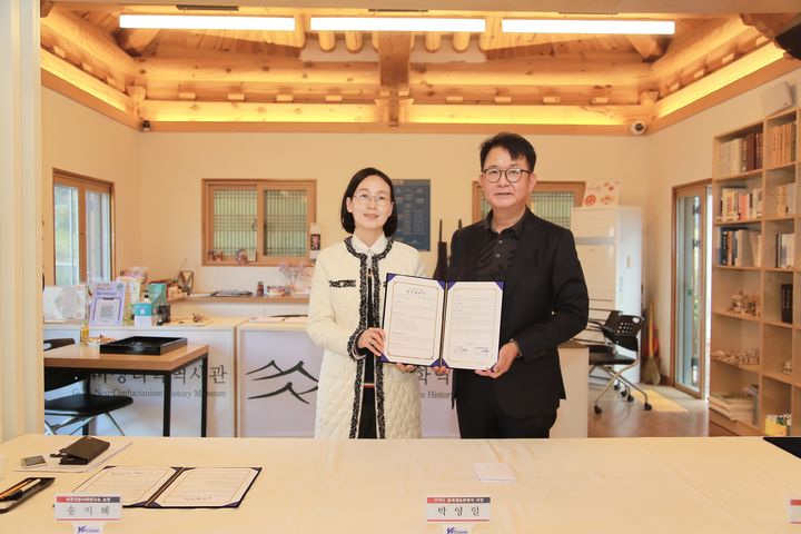 [구미=뉴시스] 선주인문사회연구소·구미시 협약식. (사진=금오공대 제공) 2026.04.15. photo@newsis.com *재판매 및 DB 금지