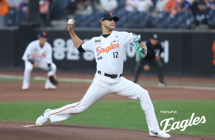 [서울=뉴시스] 프로야구 한화 이글스의 윌켈 에르난데스. (사진 = 한화 이글스 제공) *재판매 및 DB 금지