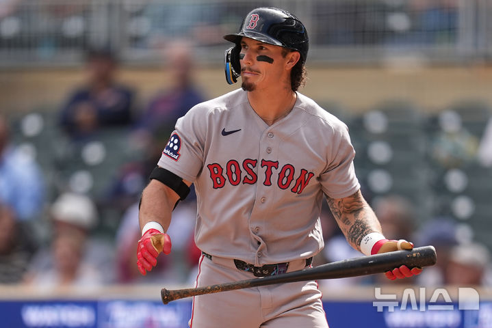 [미니애폴리스=AP/뉴시스]미국 프로야구 메이저리그 보스턴 레드삭스의 재런 듀란.