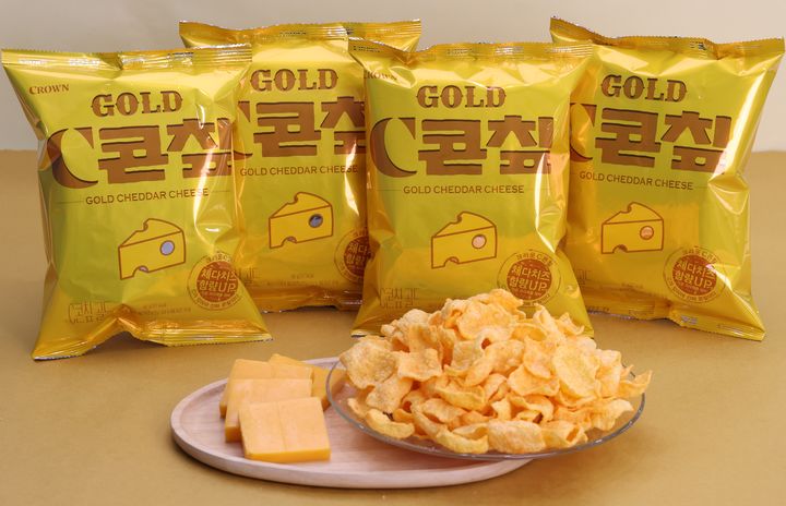 크라운제과 'C콘칩 골드'. (사진=크라운제과 제공) *재판매 및 DB 금지