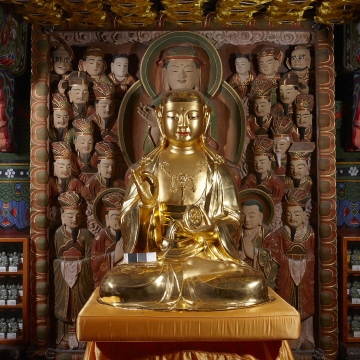 [서울=뉴시스] 선운사 도솔암 금동지장보살좌상 (사진=국가유산청 제공) 2026.04.16. photo@newsis.com *재판매 및 DB 금지