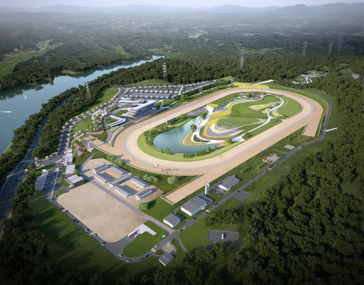 [부산=뉴시스] 영천경마공원 조감도. (사진=한국마사회 렛츠런파크 영천경마공원 제공) 2026.04.16. photo@newsis.com *재판매 및 DB 금지