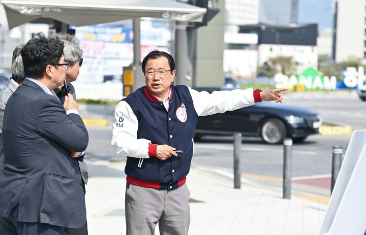 현답(현장에 답이 있다) 점검 현장. (사진=하남시 제공) photo@newsis.com *재판매 및 DB 금지